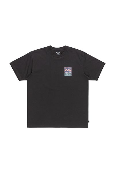 BİLLABONG Stamp Ss Black Men's Short Sleeve Shirt