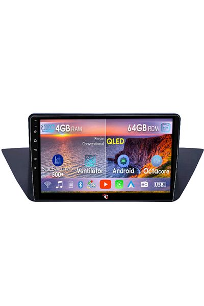 navi-it Navigatie dedicata BMW X1 (E84) 2009 - 2015, 4GB RAM 64GB ROM, Octacore, Android 13, Display QLED 9"