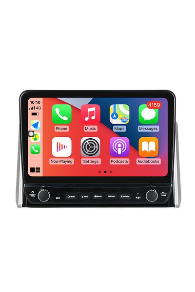 navi-it Navigatie dedicata RAV4 2018-2020 cu butoane rotative model 2024, 4GB RAM 64GB ROM, Quadcore, Androi