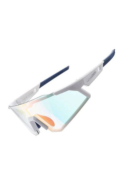 shumee Okulary rowerowe z polaryzacją i filtrem UV 400 białe