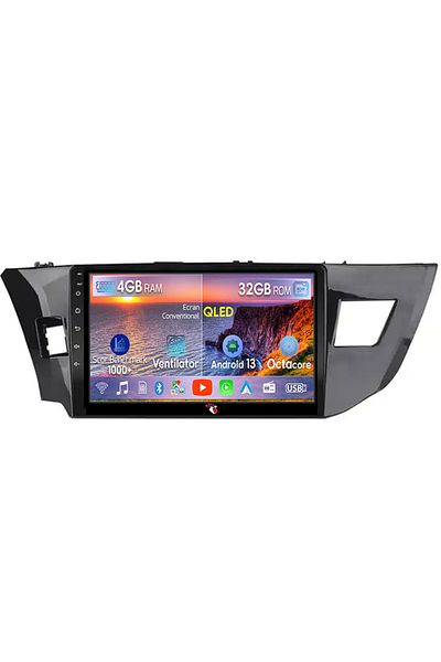 navi-it Navigatie dedicata Toyota Levin 2014, 4 GB RAM 32GB ROM, Android 13, Display QLED, 10", DSP, Carplay