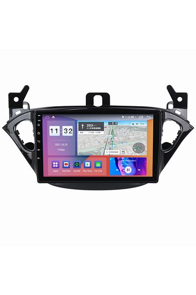 navi-it Dedicated navigation for Opel Corsa 2014-2019, 4 GB RAM 32 GB ROM, Android 13, QLED display, 9", DSP, Carplay