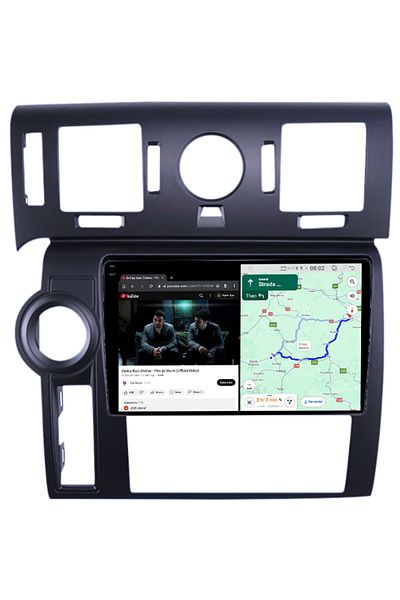 navi-it Navigatie dedicata Hummer H2 2007-2009, 4GB RAM 64GB ROM, Quadcore, Android 14, Display QLED 1K 9",