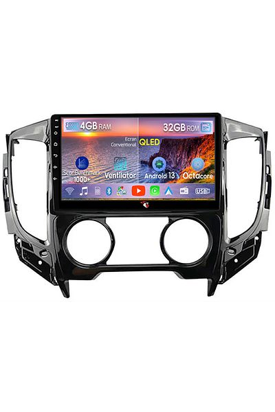 navi-it Navigatie dedicata Mitsubishi L200 2015-2019, 4GB RAM 32GB ROM, Android 13, Display 9 " , Internet ,
