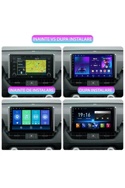 navi-it Navigatie dedicata Toyota RAV4 2019, 4GB RAM 64GB ROM, Octacore, Display 10.2" QLED 1K, Carplay, And