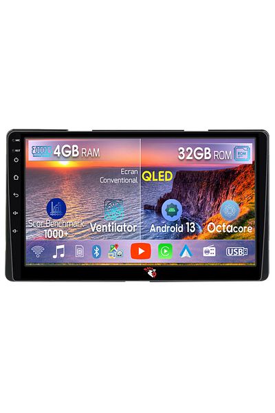 navi-it Navigatie dedicata Toyota Sienna 3 2014-2020, 4GB RAM 32GB ROM, Android 13, Display 9 " , Internet,