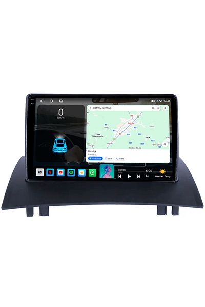 navi-it Navigatie dedicata Renault Megane 2 2002-2009, 4GB RAM 64GB ROM, Octacore, Android 14, Display QLED