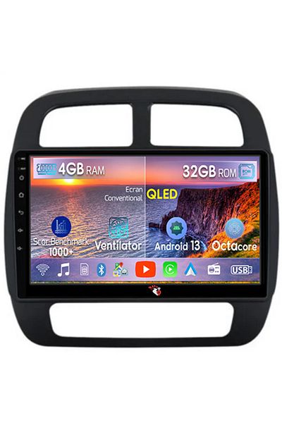 navi-it Navigatie dedicata Renault K-ZE 2015 +, 4 GB RAM 32 ROM, Android 13, Display QLED, 9", DSP, Carplay,