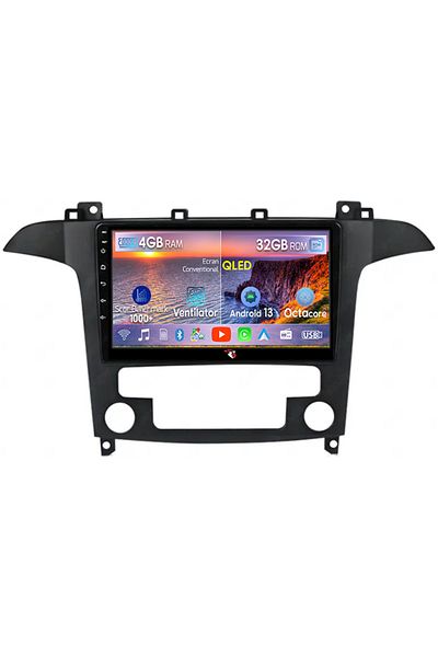 navi-it Navigatie dedicata Ford S-MAX 2006-2015, 4GB RAM 32GB ROM, Android 13, Display 9 " , Internet ,Aplic