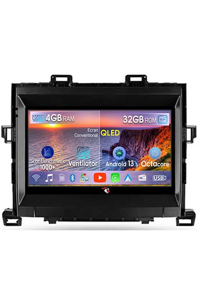 navi-it Navigatie dedicata Toyota Alphard 2008-2014, 4GB RAM 32GB ROM, Android 13, Display 9 " , Internet, A