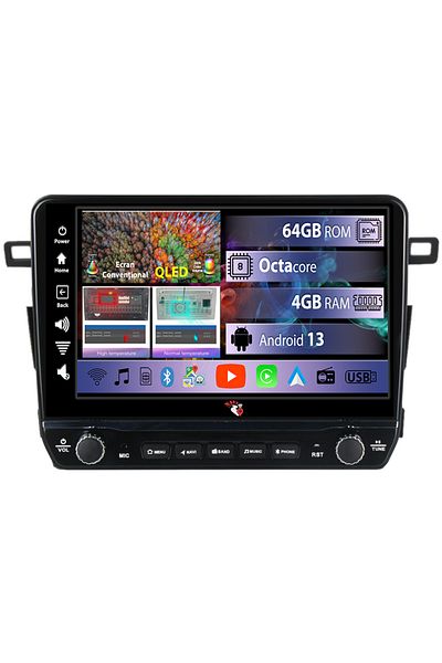 navi-it Navigatie dedicata RAV4 2013-2018 cu butoane rotative model 2024, 4GB RAM 64GB ROM, Quadcore, Androi