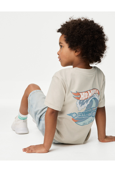 Marks & Spencer Pamuklu Tişört (2–8 Yaş)