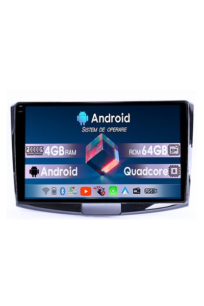 navi-it Navigatie dedicata VW Passat B6 2010-present, Black, 4GB RAM 64GB ROM, Octacore, Display 10" QLED 1K