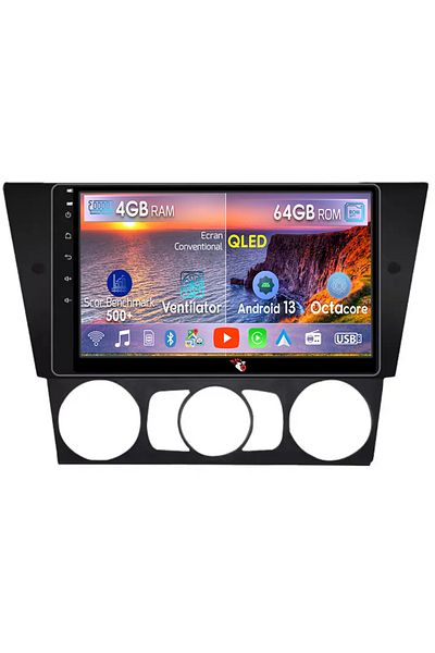 navi-it Navigatie dedicata BMW Seria 3 E90 E91 (2005 – 2012), 4GB RAM 64GB ROM, Octacore, Android 13, Displa