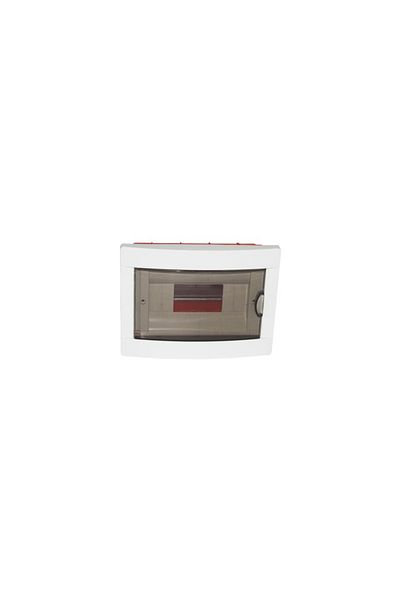 flores Fuse panel, recessed, white, 9 positions