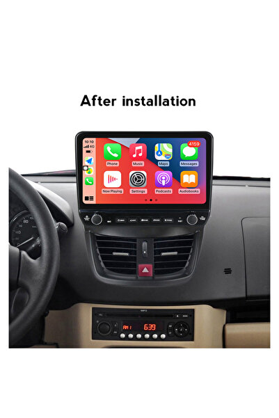 navi-it Navigatie dedicata Peugeot 207 2006-2015 cu butoane rotative model 2024, 4 GB RAM 64 ROM, Quadcore,