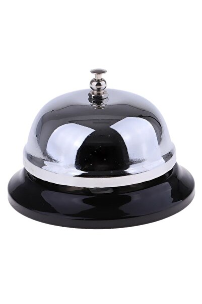 PROCART Sonerie pentru recepție hotel, bar, pensiune, oțel inoxidabil, diametru 5,5 cm