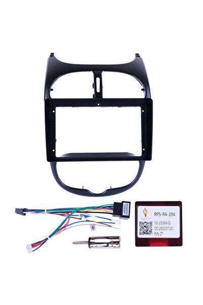 navi-it Navigatie dedicata Peugeot 206, 4GB RAM 64GB ROM, Quad Core, Display 9" QLED 1K, Carplay, Android 14