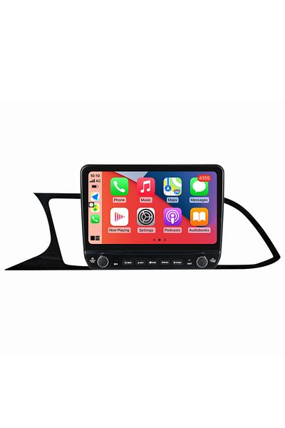 navi-it Navigatie dedicata Leon 2012-2018 cu butoane rotative model 2024, 4 GB RAM 64 ROM, Quadcore, Android