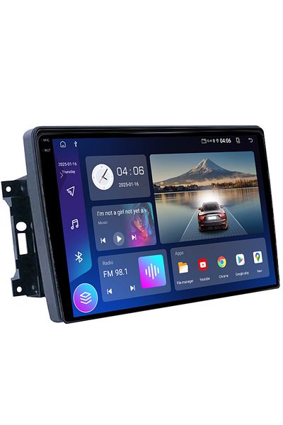 navi-it Navigatie dedicata Jeep Wrangler Rubicon 2008-2010, 4GB RAM 64GB ROM, Quad Core, Display 10" QLED 1K