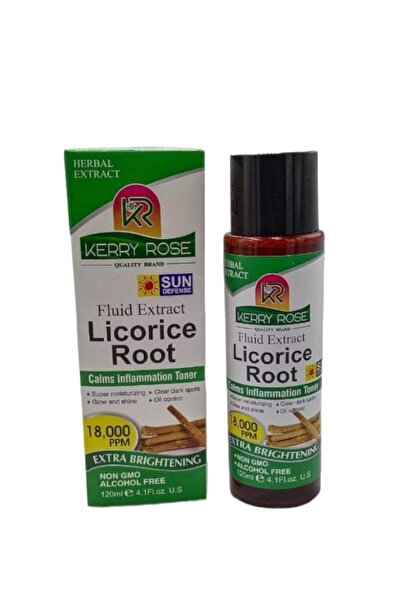 Kerry Rose تونر الورد مع جذور عرق السوس 120 مل