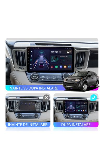 navi-it Navigatie dedicata Toyota RAV4 2013-2018, 4GB RAM 64GB ROM, Octacore, Display 9" QLED 1K, Carplay, A