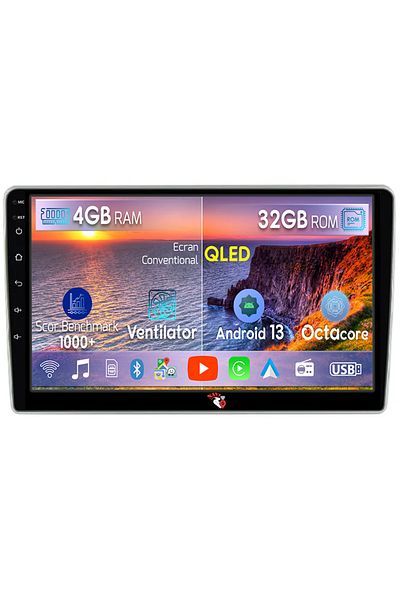 navi-it Navigatie dedicata Peugeot 307 2001-2008, 4GB RAM 32GB ROM, Android 13, Display 9 " , Internet ,Apli