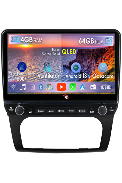 navi-it Navigatie dedicata Teana Altima 2008-2012 cu butoane rotative model 2024, 4 GB RAM 64 ROM, Quadcore,