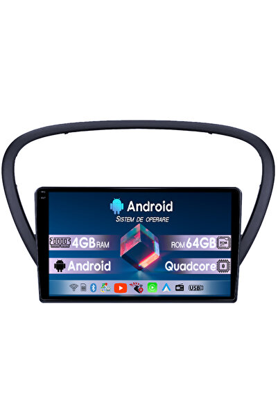 navi-it Navigatie dedicata Peugeot 607 2004-2010, 4GB RAM 64GB ROM, Quad Core...