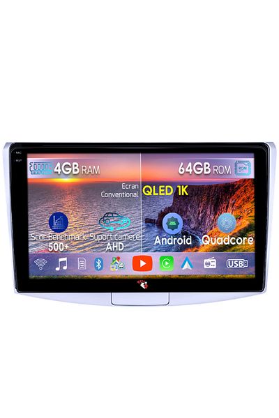 navi-it Navigatie dedicata VW Passat B6 2010-present, Gri, 4GB RAM 64GB ROM, Octacore, Android 14, Display Q