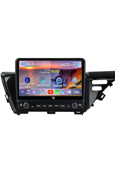 navi-it Dedicated navigation Camry 2017-2020 with rotary buttons model 2024, 4 GB RAM 64 ROM, Quadcore, Android