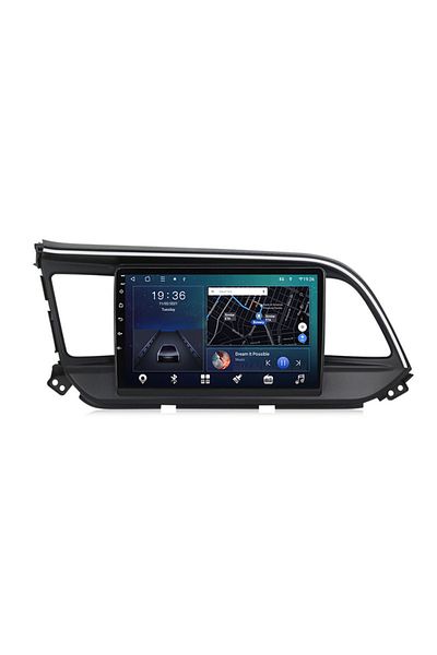 navi-it Navigatie dedicata Hyundai Elantra 2019, 4GB RAM 64GB ROM, Quadcore, Android 14, Display QLED 1K, 9"