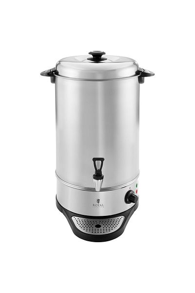 Royal Catering Warnik podgrzewacz z kratką ociekową do wody grzańca stal nierdzewna 230V 20L