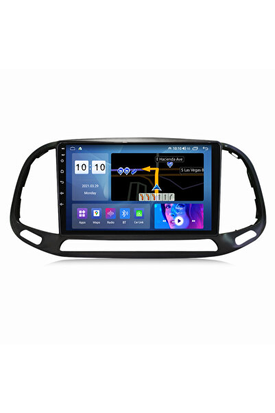 navi-it Navigatie dedicata Fiat Doblo 2015, 4GB RAM 64GB ROM, Octacore, Android 13, Display QLED 9", DSP, Ca