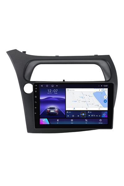 navi-it Navigatie dedicata Honda Civic 2005-2011, 4 GB RAM 32 ROM, Android 13, Display QLED, 9", DSP, Carpla