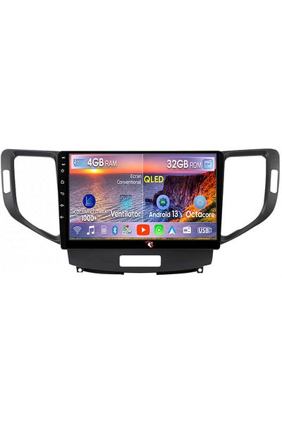 navi-it Navigatie dedicata Honda Accord VII 2008 - 2012, 4 GB RAM 32 ROM, Android 13, Display QLED, 9", DSP,