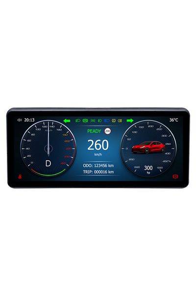 navi-it Navigation Dashboard Headup Display compatible with Tesla Model 3/Model Y 2017-2022, digital dashboard