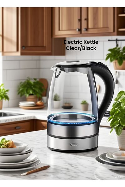 COOYA Fast Boil Electric Water Kettle,1.7L Large Capacity with Auto Shut-Off &Boil-Dry Protection,BPA-Free