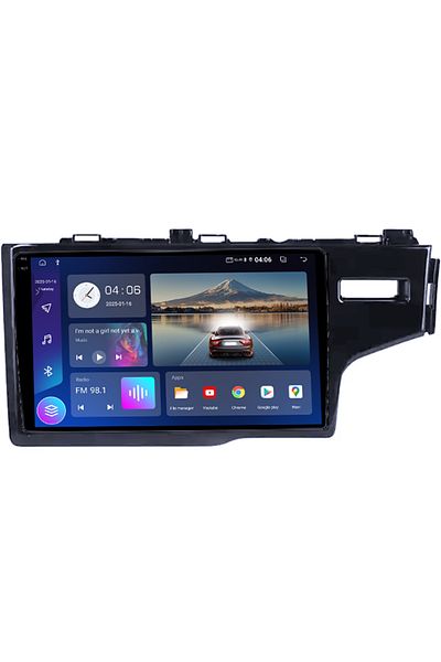 navi-it Navigatie dedicata Honda Fit 2014, 4GB RAM 64GB ROM, Quadcore, Android 14, Display QLED 1K 10", DSP,