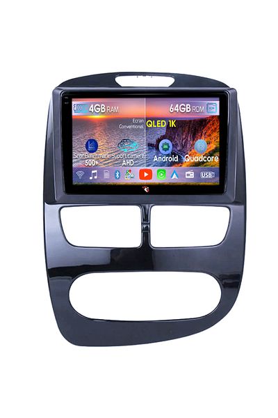 navi-it Navigatie dedicata Renault Captur 2016-2019, 4GB RAM 64GB ROM, Octacore, Android 14, Display QLED 1K