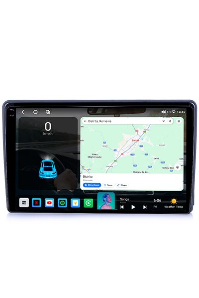 navi-it Navigatie dedicata Ford Transit 2002-2012, 4GB RAM 64GB ROM, Octacore, Android 14, Display QLED 1K 9