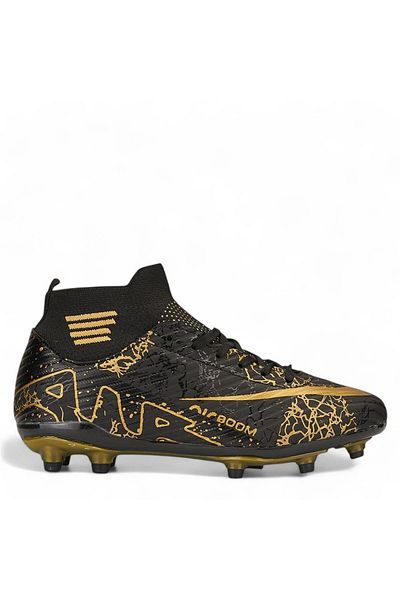 LALİGA Crampon Socks - Black/Black/Gold/Patterned