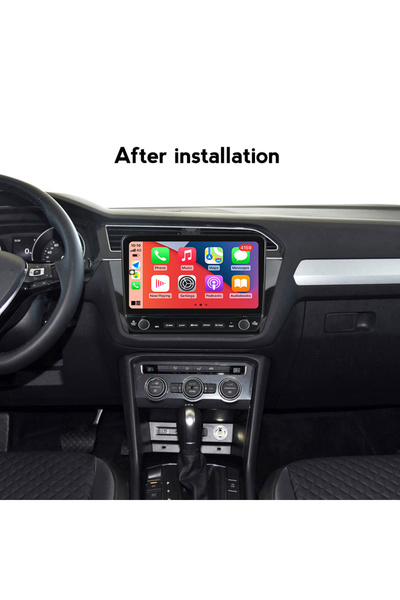 navi-it Navigatie dedicata Tiguan 2017-2019 cu butoane rotative model 2024, 4 GB RAM 64 ROM, Quadcore, Andro