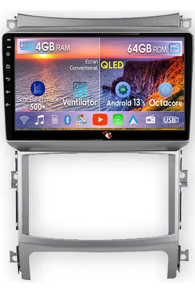 navi-it Navigatie dedicata Hyundai Veracruz IX55 2006-2015, 4GB RAM 64GB ROM, Octacore, Android 13, Display