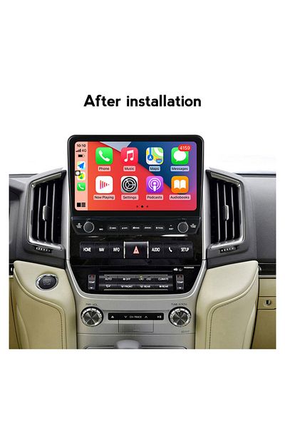 navi-it Dedicated navigation Land Cruiser 200 2015-2018 with rotary buttons model 2024, 4GB RAM 64GB ROM, Quad