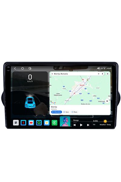 navi-it Navigatie dedicata Fiat TIPO Egea 2015, 4GB RAM 64GB ROM, Octacore, Android 14, Display QLED 1K 9",