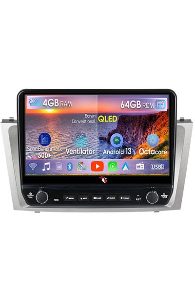 navi-it Dedicated navigation Camry 2006-2011 with rotary buttons model 2024, 4 GB RAM 64 ROM, Quadcore, Android