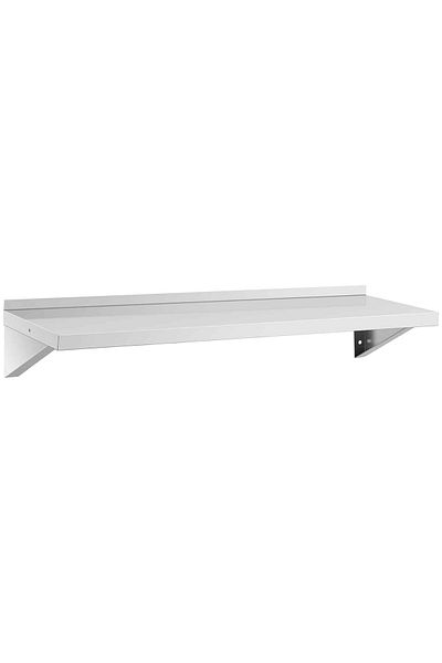 Royal Catering Raft de bucătărie suspendat din oțel până la 80 kg 120 x 40 cm