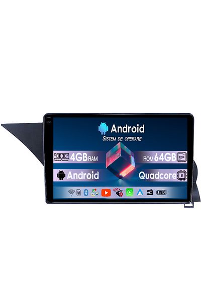 navi-it Navigatie dedicata Mercedes GLK 2013-2015, 4GB RAM 64GB ROM, Quad Core, Display 9" QLED 1K, Carplay,