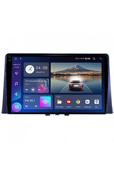 navi-it Navigatie dedicata Partner 2018, 4GB RAM 64GB ROM, Octacore, Display 9" QLED 1K, Carplay, Android 14